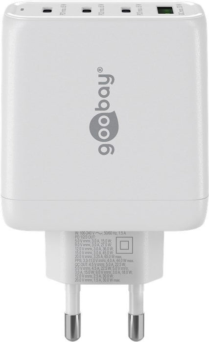 EAN 4040849648229 - Goobay 64822 cargador de dispositivo móvil Auriculares, Portátil, Smartphone, Tableta Blanco Corriente al imagen 2