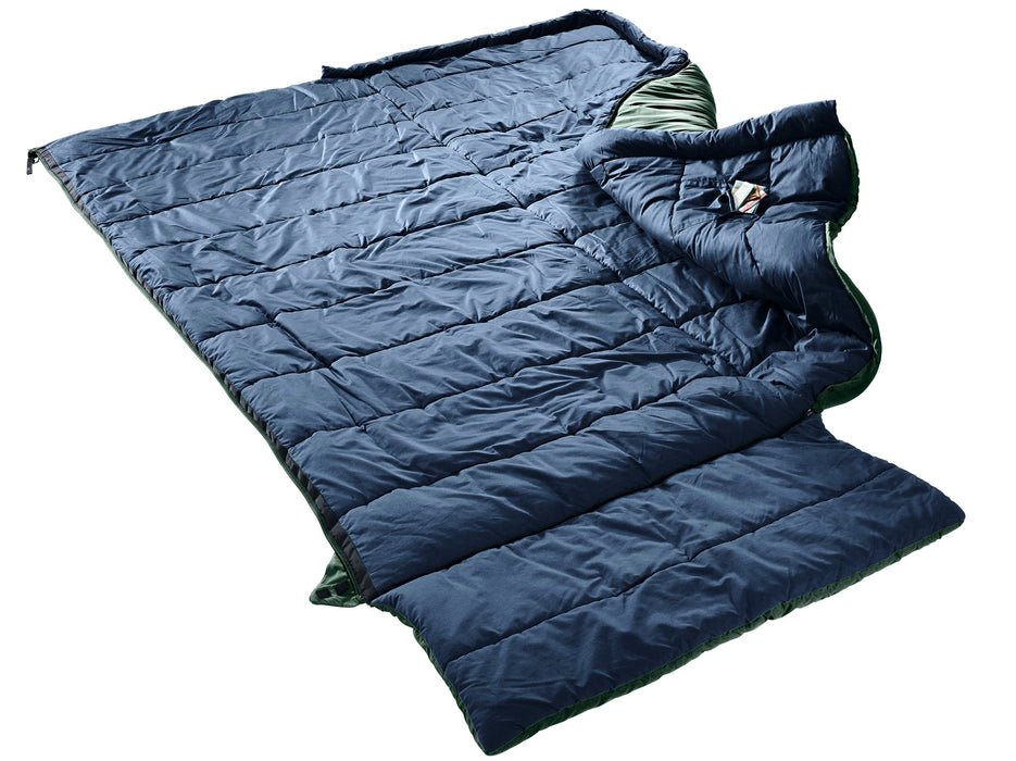 EAN 4046051175096 - Deuter Orbit SQ -5C/23F Adulto Saco de dormir rectangular Tela, Polietersulfona (PES), Antidesgarros Verd imagen 2