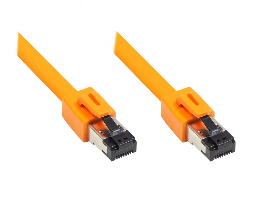 Rns® Cable De Red Cat. 8.1, S Ftp, Pimf, Halogenfrei (Lszh), 2000mhz, 40gbit S, Orange, 1m, Good Connections®