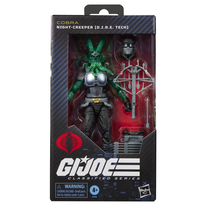 Figura Night Creeper D.I.R.E Tech Classified Series Cobra G.I. Joe 15cm