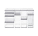 EAN 7610859153975 - Rotho Loft 11610 Rectangular Dispensador 2,25 L Transparente, Blanco imagen 2