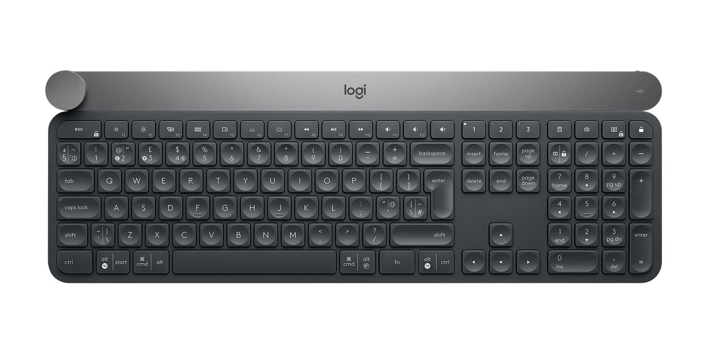 EAN 5099206072848 - Logitech 920-008500 teclado Universal RF Wireless + Bluetooth QWERTY Italiano Negro, Gris imagen 2