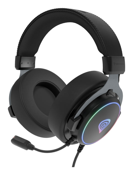 EAN 5901969444506 - GENESIS Neon 764 Auriculares Alámbrico Diadema Juego USB tipo A Negro imagen 1