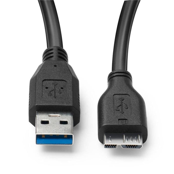 Usb A To Usb Micro B, Version  3.2 Gen 1, Black 0,5m M-M
