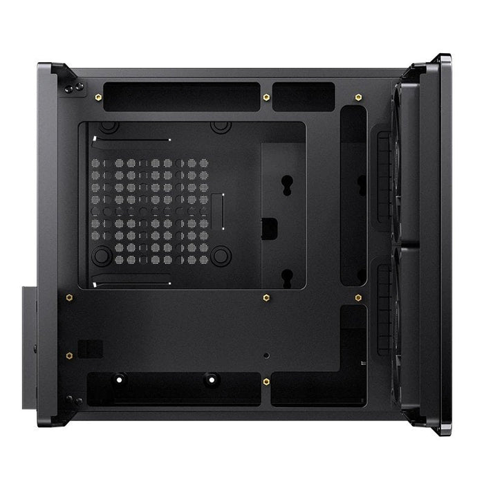 Jonsbo V12 Pc Carcasa, Mini-Tower, Micro-Atx - Negro