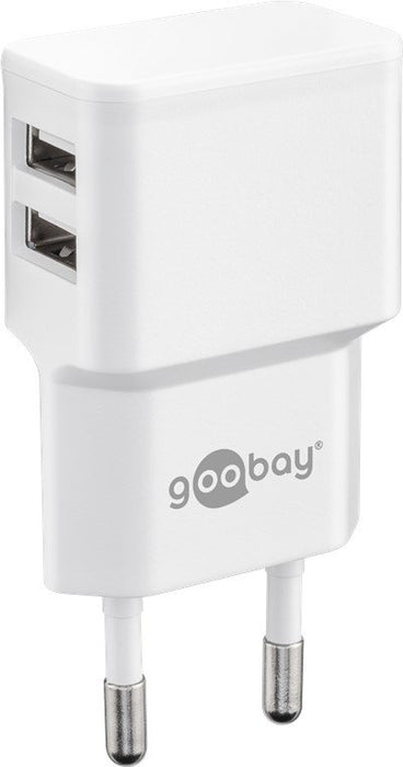 EAN 4040849449857 - Goobay 44985 cargador de dispositivo móvil Universal Blanco Corriente alterna Interior imagen 2