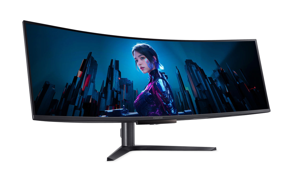 Acer Predator X49xbmipphuzx 49" Dualqhd Oled 32:9 240hz 1000cd M2 Hdm2.1 2xdp Hub Usb Usb Typ C Speakers Height