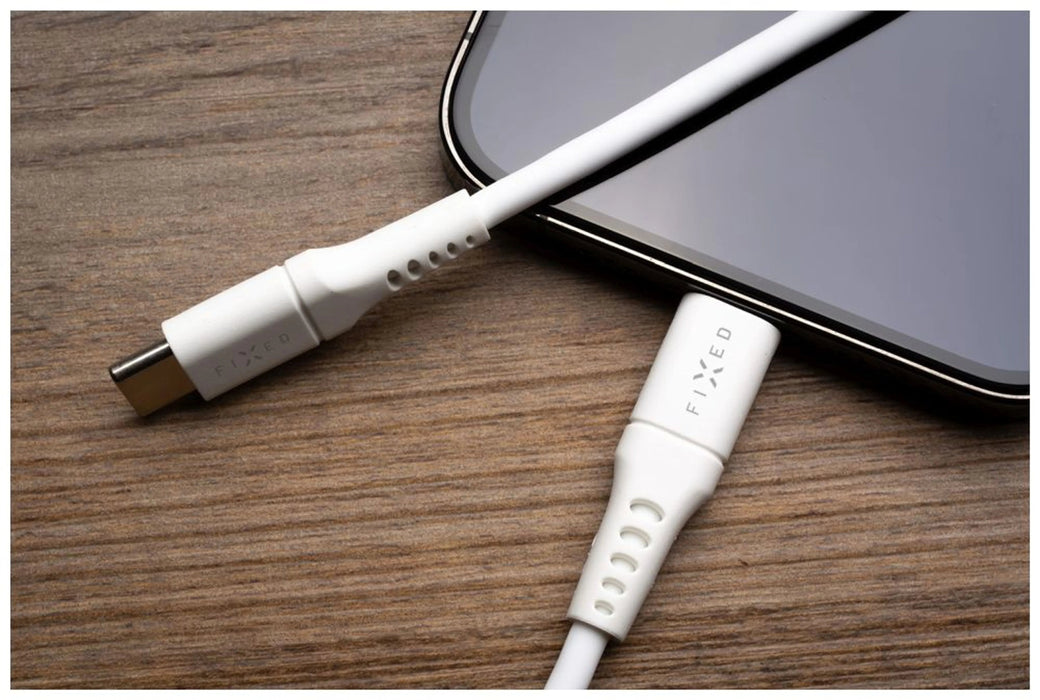 EAN 8591680147304 - FIXED FIXDLS-CC2-WH cable USB USB 2.0 2 m USB C 4,8 Gbit/s Blanco imagen 7