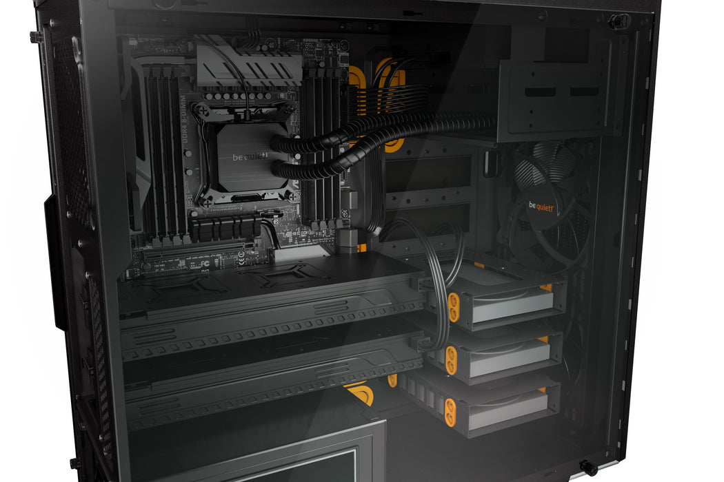 EAN 4260052185438 - be quiet! Pure Base 600 Window Midi Tower Negro, Naranja imagen 6