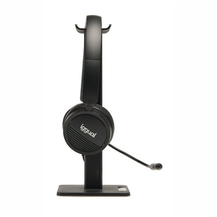 EAN 2511072211389 - iggual IGG317075+IGG318058 auricular y casco Alámbrico Diadema Juego Negro imagen 4