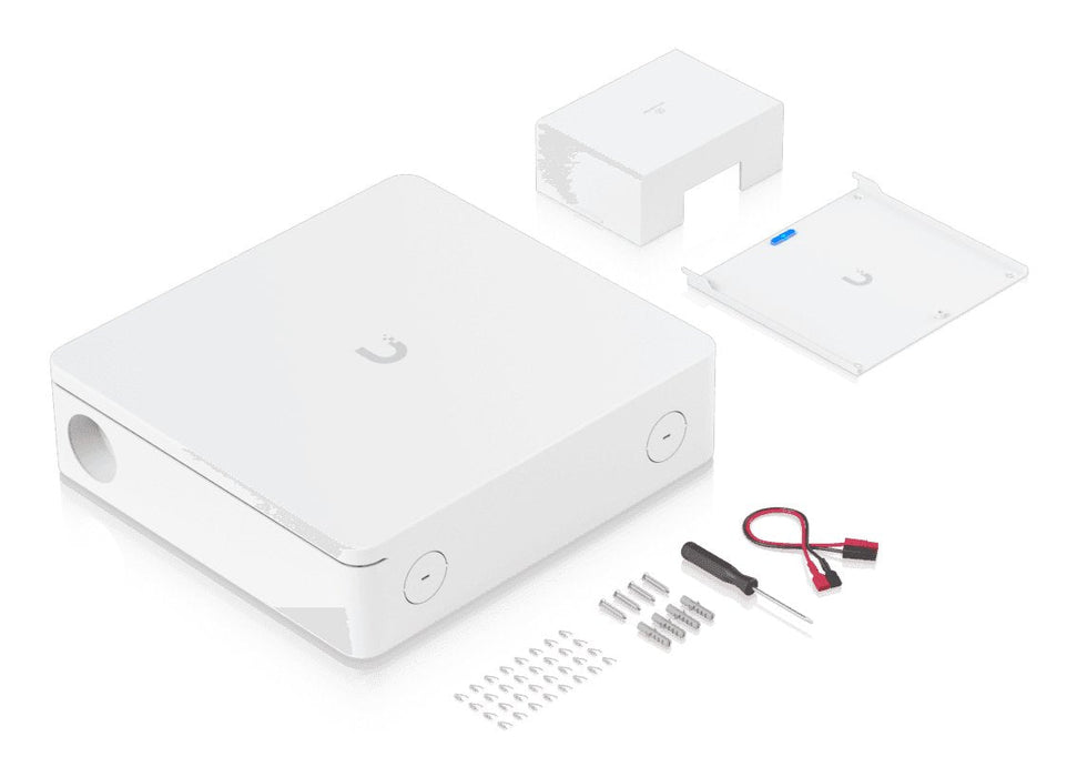 Ubiquiti Up-Alarmhub-Kit Concentrador De Control De Alarmas Con 32 Zonas De Entrada Para Sensores De Intrusi&Oacute N Cableados, Alimentado Por Entrada Poe++ Y Con Bater&Iacute A De Reserva Opcional.