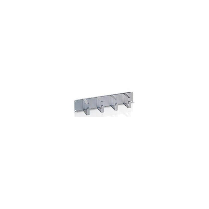 1u Cable Management Panel - 4 Steel Rings