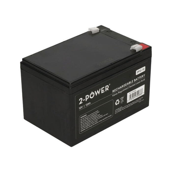 2-Power 2-Power 12v 12ah Vrla Batería Para For Multiple Ups Applications (Apc Rbc4) 2p12-12