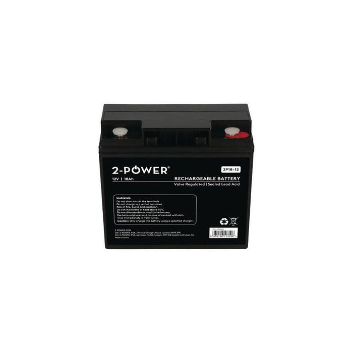 2-Power 2-Power 12v 18ah Vrla Batería Para For Multiple Ups Applications 2p18-12t12