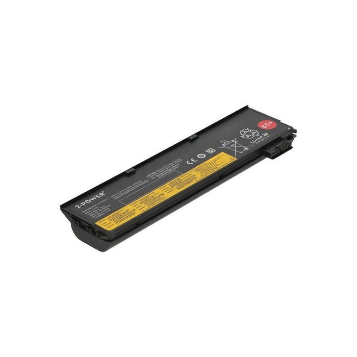 2-Power Batería 10.8v 5200mah Para Lenovo Thinkpad T470 2p-01av424