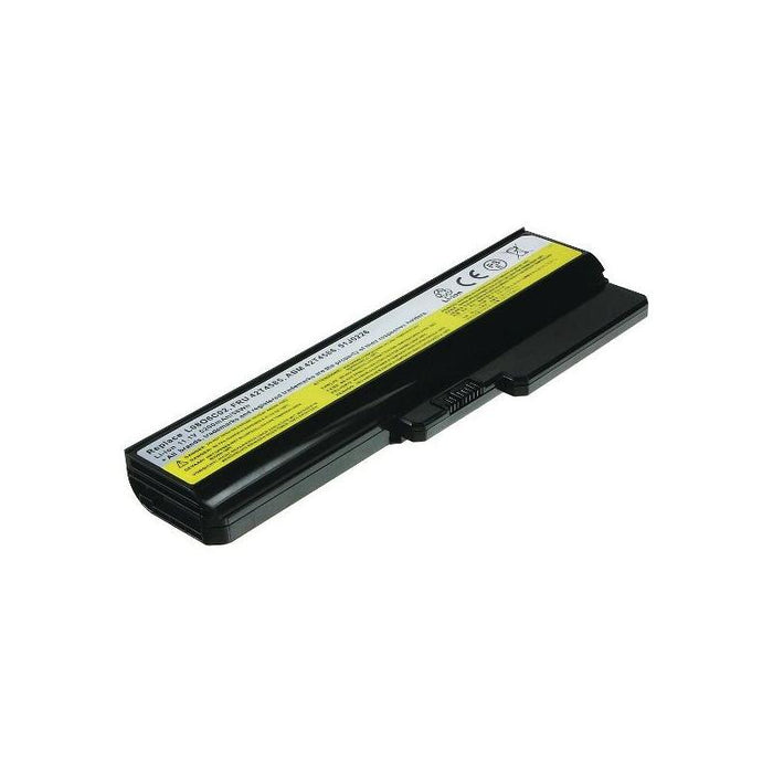 2-Power Batería 11.1v 5200mah Para Lenovo 3000 N500 2p-57y6527
