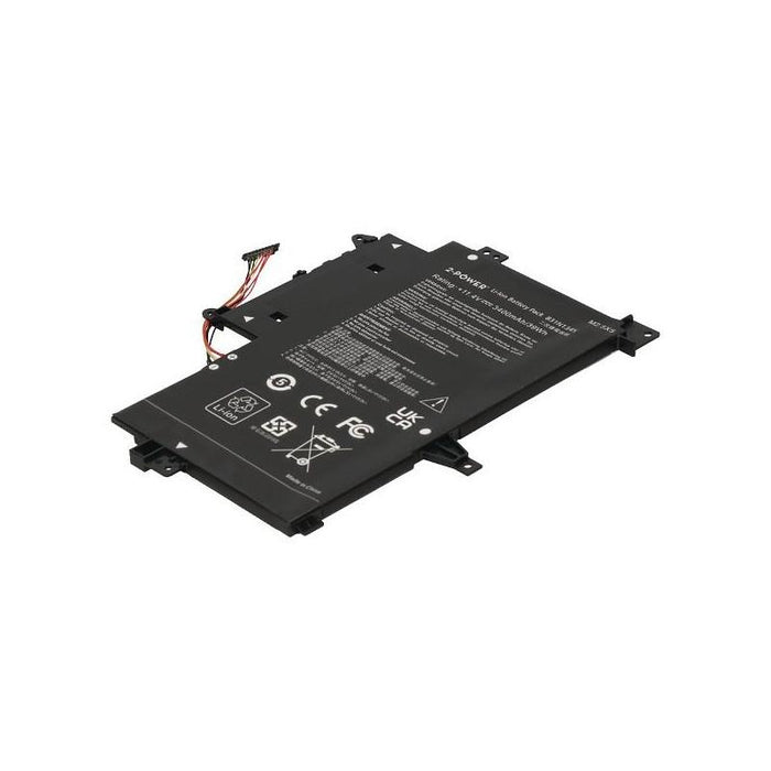 2-Power Batería 11.4v 3400mah Para Asus Transformer Book Flip Tp500la 2p-0b200-00990000