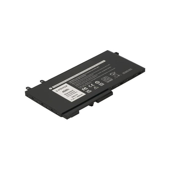 2-Power Batería 11.4v 4000mah Para Dell Latitude 5400 Cbp4003a