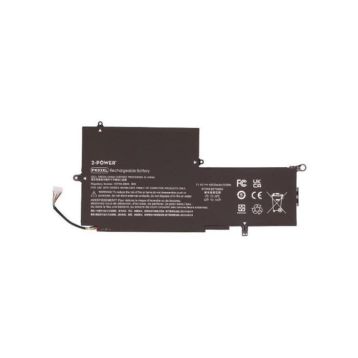 2-Power Batería 11.4v 4800mah Para Hp Envy X360 2p-Pk03xl
