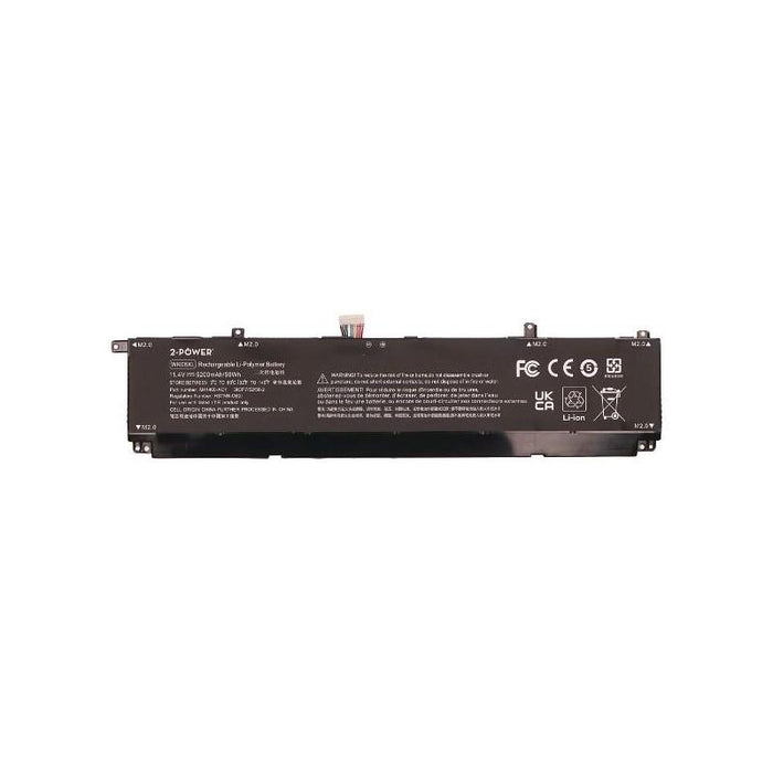2-Power Batería 11.4v 5200mah Para Hp Victus 16-R0000 2p-M41640-Ac1