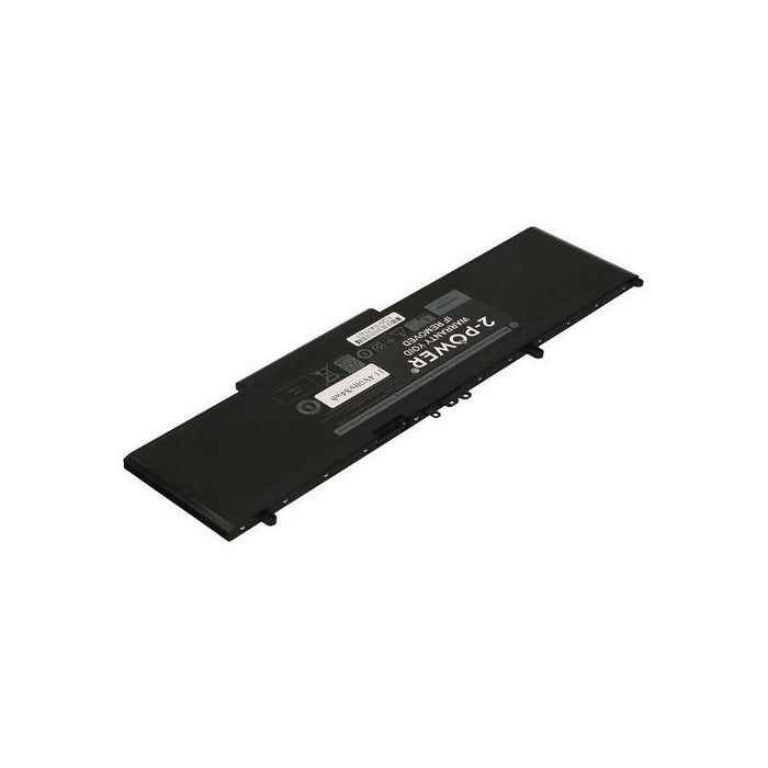 2-Power Batería 11.4v 7260mah Para Dell Precision 3510 2p-G9g1h