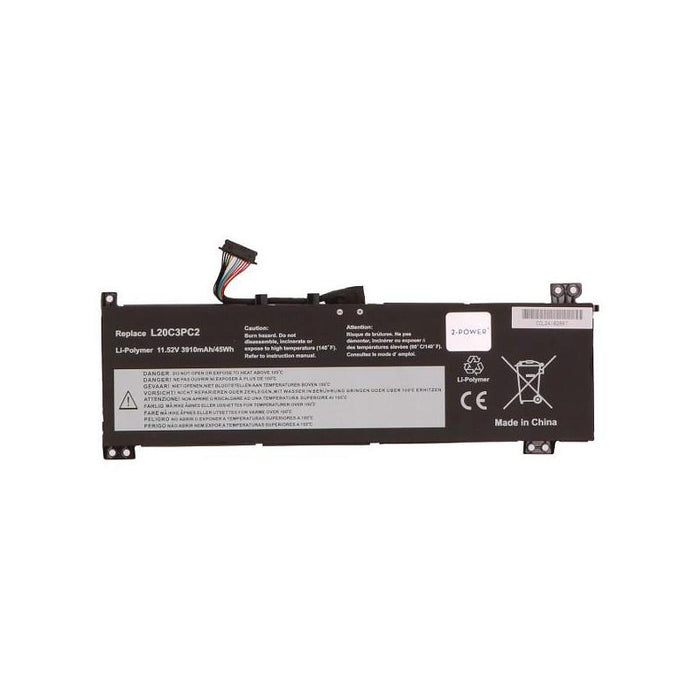 2-Power Batería 11.52v 3910mah Para Lenovo Ideapad Gaming 3-15ihu6 (82k1) 2p-5b11b96715