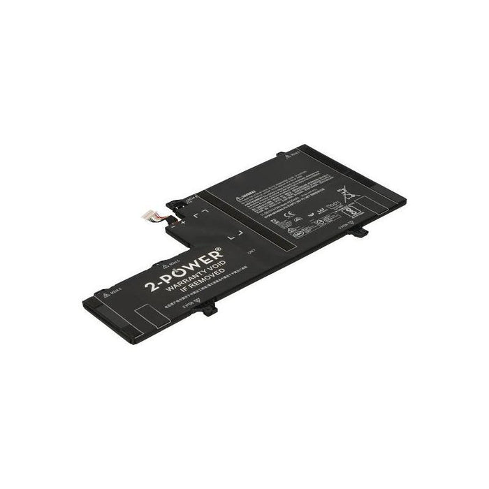 2-Power Batería 11.55v 4900mah Para Hp Elitebook X360 1030 G2 Series 2p-Om03xl