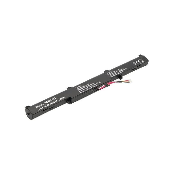 2-Power Batería 14.4v 2600mah Para Asus Gl553vd 2p-L41lk2h