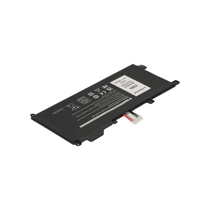 2-Power Batería 7.6v 3000mah Para Dell Latitude 7200 2-In-1 2p-T5h6p