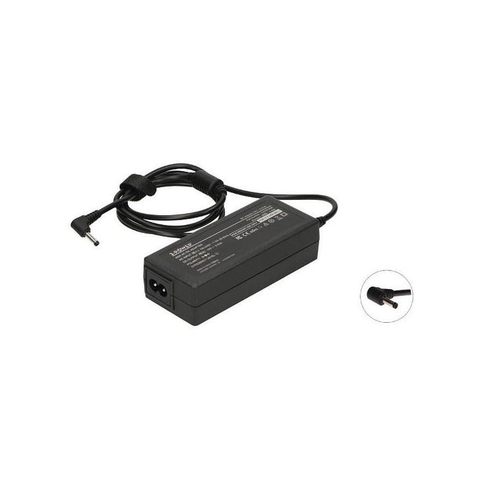 2-Power Cargador 19v 3.42a 65w Con Cable Alimentación Para Lenovo Yoga 310, 510, 710 2p-Fru01fr159