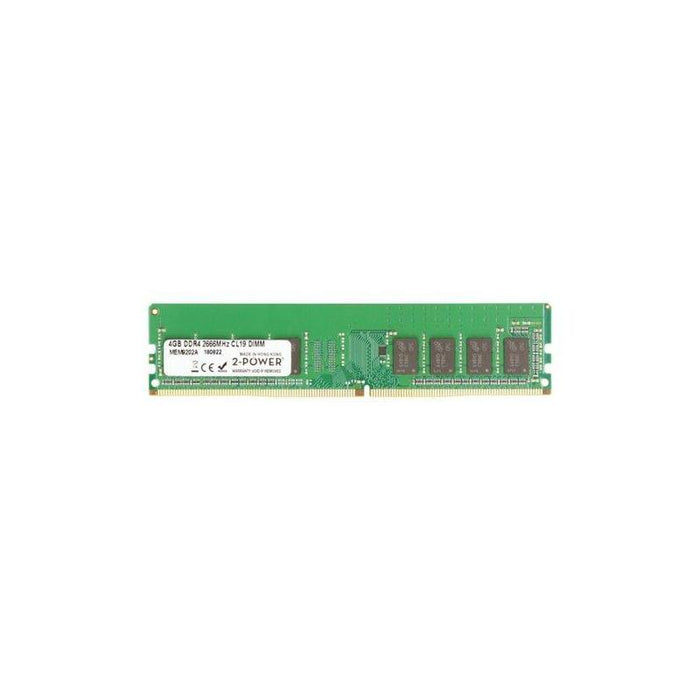 2-Power Memoria 4gb Ddr4 2666mhz Cl19 Dimm 2p-01ag820