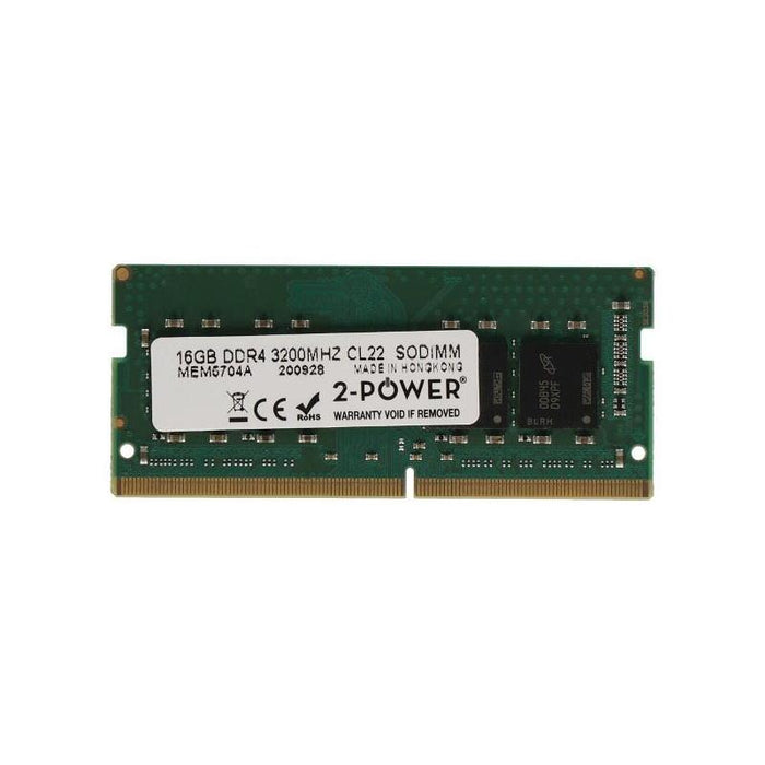 2-Power Memoria Sodimm 16gb Ddr4 3200mhz Cl22 Sodimm 2p-5m30z71709
