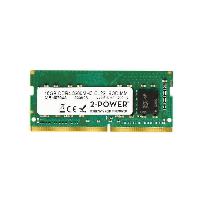 2-Power Memoria Sodimm 16gb Ddr4 3200mhz Cl22 Sodimm 2p-Wthg4