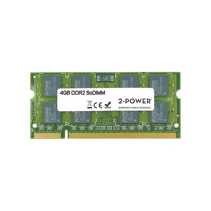 2-Power Memoria Sodimm 4gb Ddr2 800mhz Sodimm 2p-A2887203