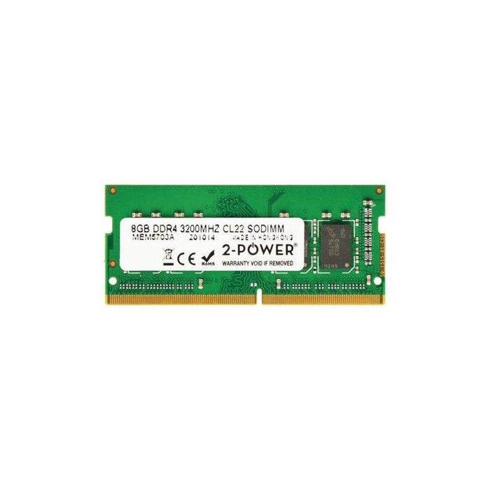 2-Power Memoria Sodimm 8gb Ddr4 3200mhz Cl22 Sodimm 2p-01ag875
