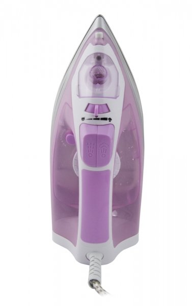 EAN 5901299949733 - Esperanza EHI004 plancha Plancha vapor-seco Suela de cerámica 2400 W Púrpura, Blanco imagen 4