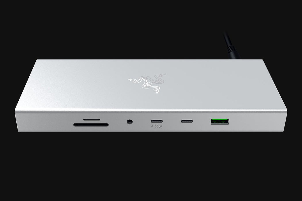 EAN 8887910053331 - Razer USB 4 Dock USB Tipo C 10000 Mbit/s Plata imagen 1