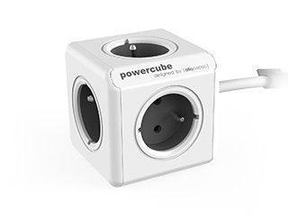 EAN 8718444085751 - Allocacoc PowerCube Extended Type E base múltiple 1,5 m 5 salidas AC Interior Gris imagen 1