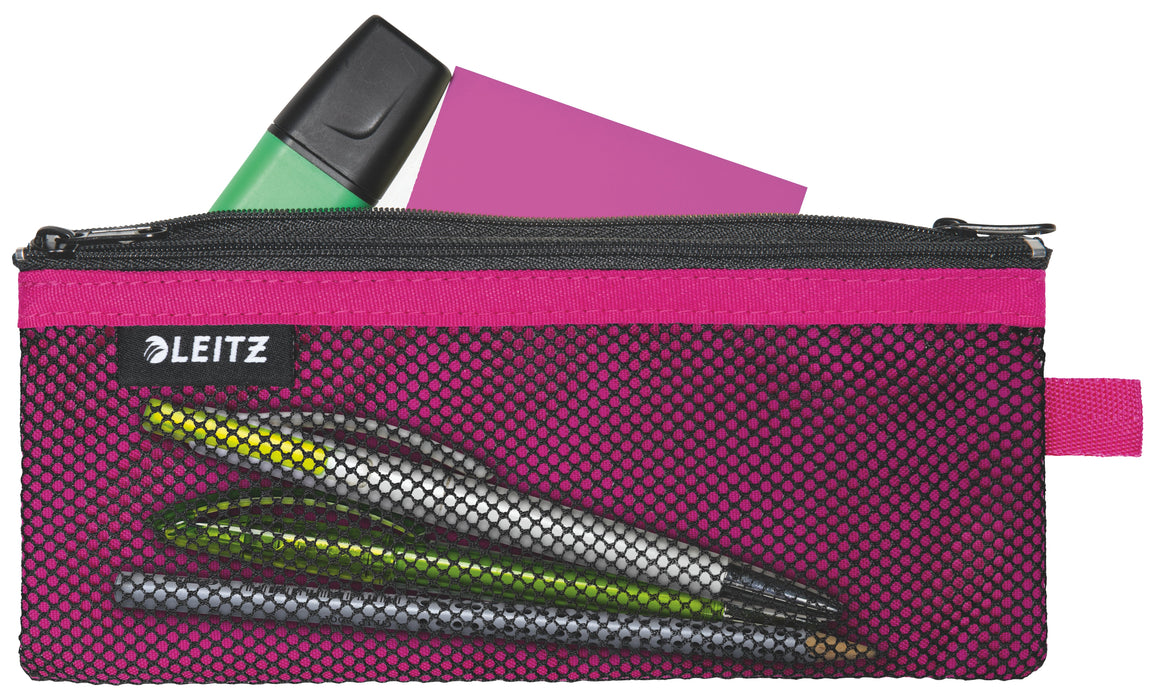 EAN 4002432122530 - Leitz 40120023 bolso y bandolera Malla, Nylon Rosa Unisex Bolsa para accesorios imagen 3