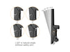 EAN 4015867222997 - Equip 650373 soporte para TV 139,7 cm (55") Negro, Plata imagen 10