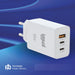 EAN 8435364320501 - iggual IGG320501 cargador de dispositivo móvil Smartphone, Teléfono móvil, Tableta Blanco Corriente alter imagen 4