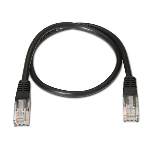 EAN 8436574702569 - AISENS A135-0257 cable de red Negro 0,5 m Cat6 U/UTP (UTP) imagen 2
