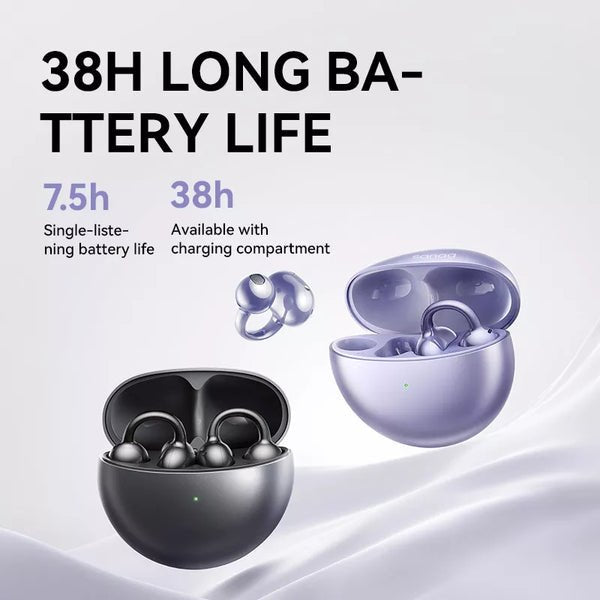 Auriculares  Sanag S6s Negro Bluetooth De Clip