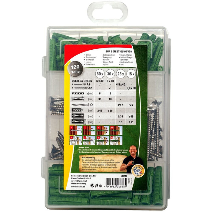 Fischer Master Box Greenline Sx S + A2, Tacos 531227
