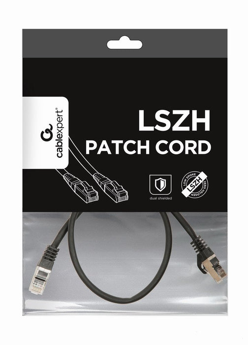 EAN 8716309091268 - Gembird PP6A-LSZHCU-BK-0.5M cable de red Negro 0,5 m Cat6a imagen 3