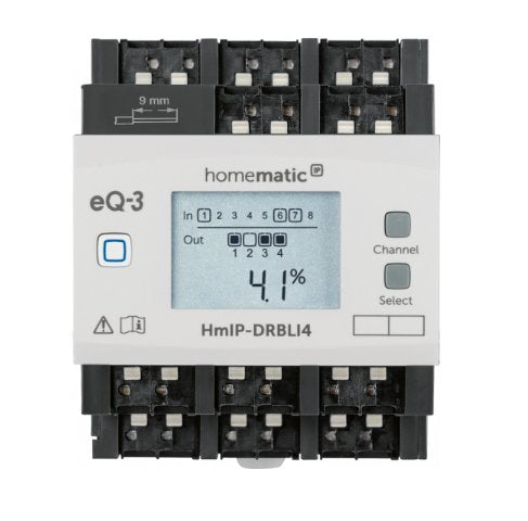 EAN 4047976543625 - Homematic IP HMIP-DRBLI4 interruptor de luz Blanco imagen 1