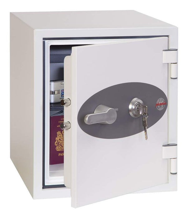 EAN 5032548003392 - Phoenix Safe Co. Titan FS1282K Caja fuerte empotrada en el suelo 25 L Acero Blanco imagen 3
