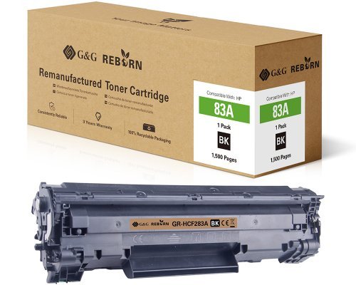 G&G Reborn-Toner Compatible Con Hp 83a / Cf283a