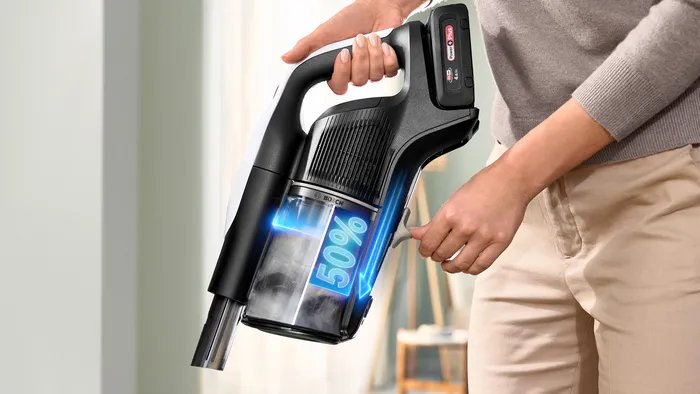 EAN 4242005469550 - Bosch BCS1041WAC aspiradora de pie y escoba eléctrica Aspiradora escoba Batería Secar HEPA Sin bolsa 0,4  imagen 16