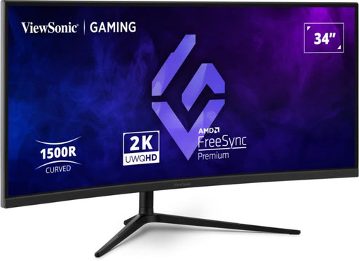 EAN 0766907033632 - Viewsonic VX3418C-2K pantalla para PC 86,4 cm (34") 3440 x 1440 Pixeles UltraWide Quad HD Negro imagen 1